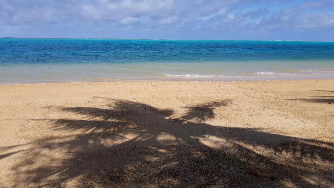 Mara'Ai Le Spot Tubuai, Chambre Triple Deluxe Mahu Sdb Privee Avec Piscine Mataura Exterior foto