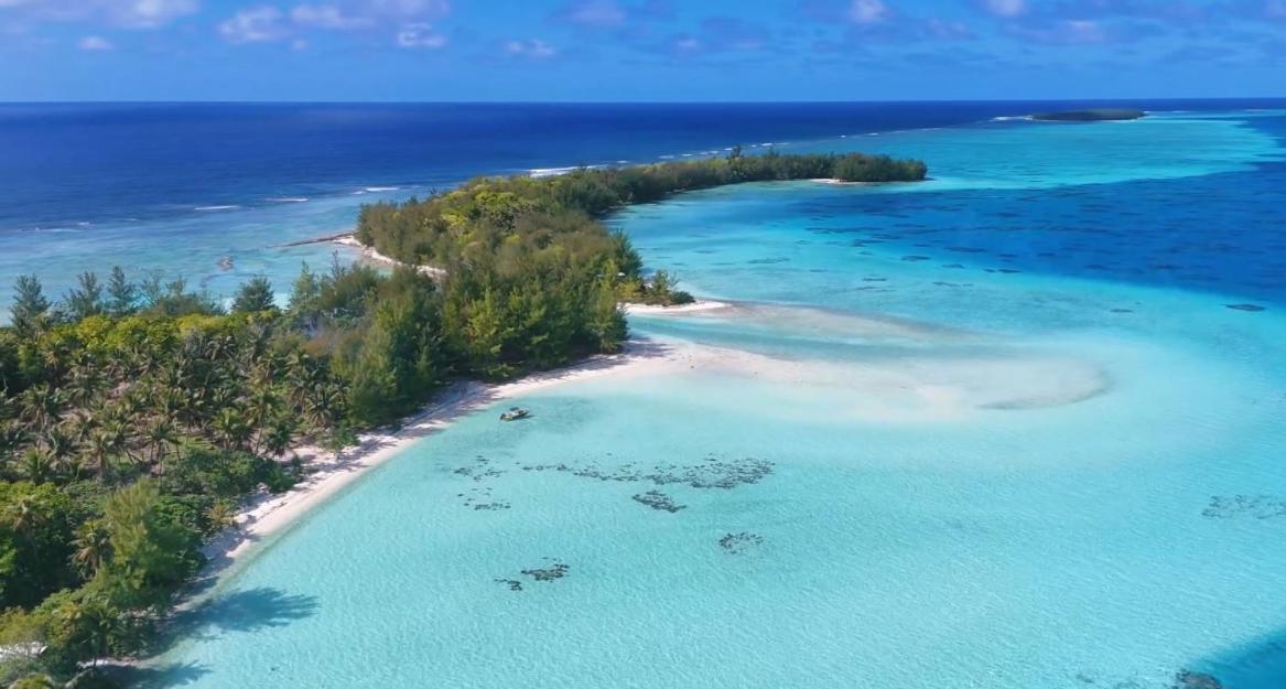 Mara'Ai Le Spot Tubuai, Chambre Triple Deluxe Mahu Sdb Privee Avec Piscine Mataura Exterior foto